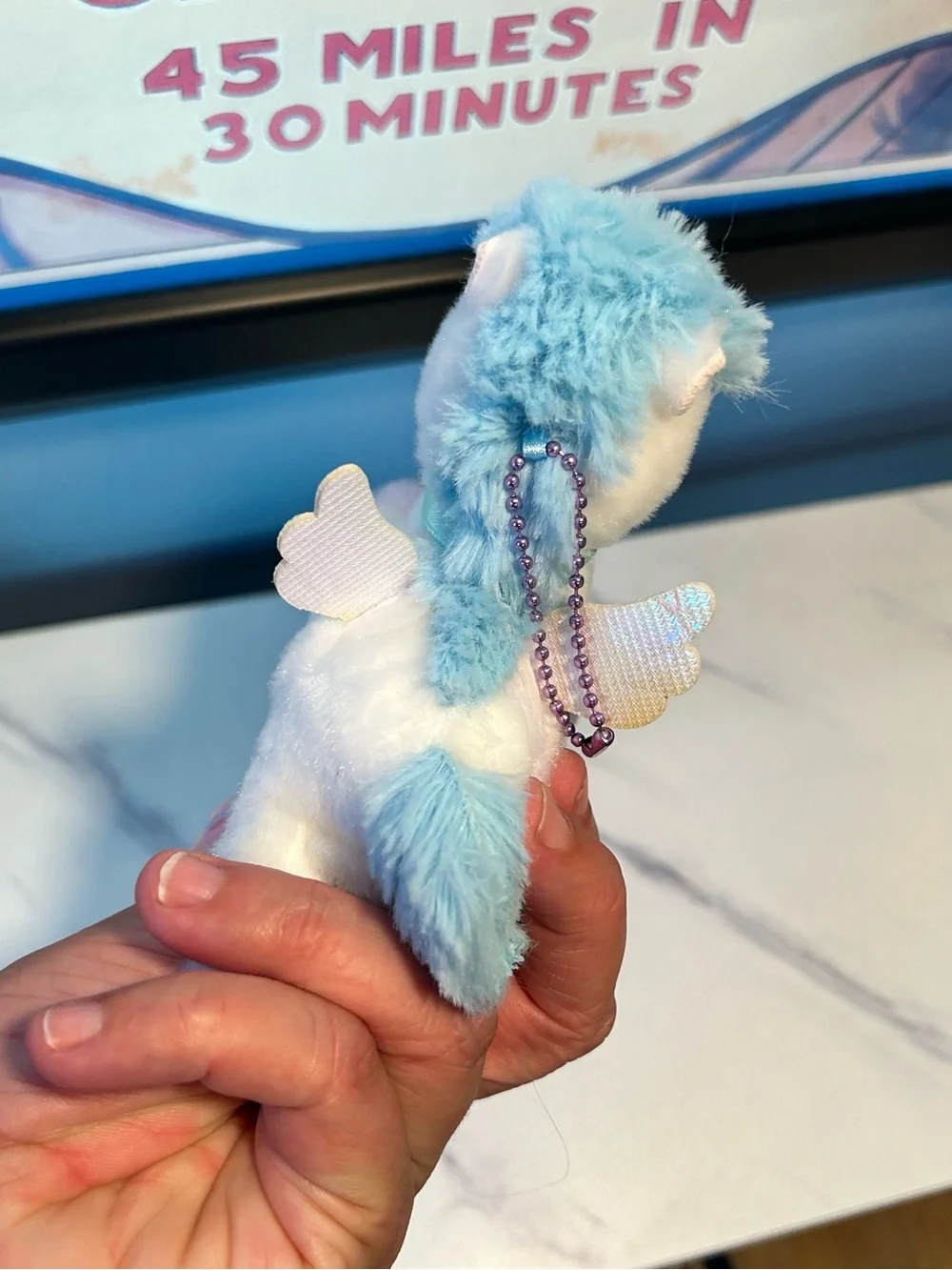 ⭐️ 5 for $25 ⭐️ amufun Plush Toy Pegasus Fantasy Pony keychain